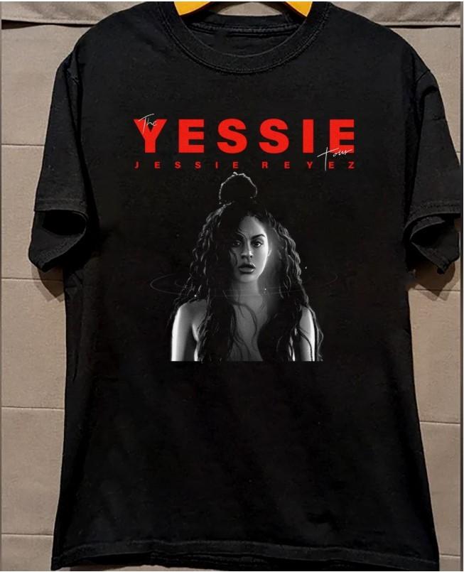 

Jessie Reyez YESSIE Album Collection T Shirt Black S-5XL Gift Fan Unisex T-Shirt XL