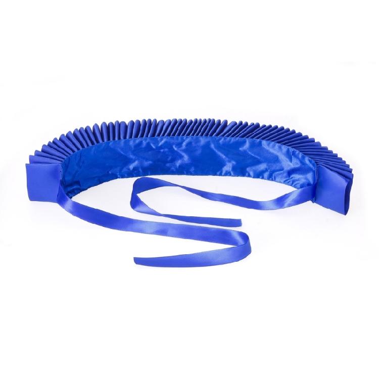 Renaissances Webbing Ruffled Choker Necklace Clown False Collar and Cuffs Set for Theatrical Props and Cosplay Costume