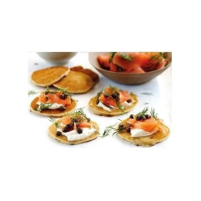 KITCHEN FUN BY BEKA 13878264 Poêle à Blinis - Tous feux + induction - Noir