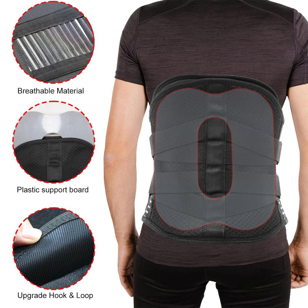 Sciatica Back Brace For Men & Women - Breathable Lumbar Support Belt With 3D Pad, Immediate Pain Relief For Work & Daily Use