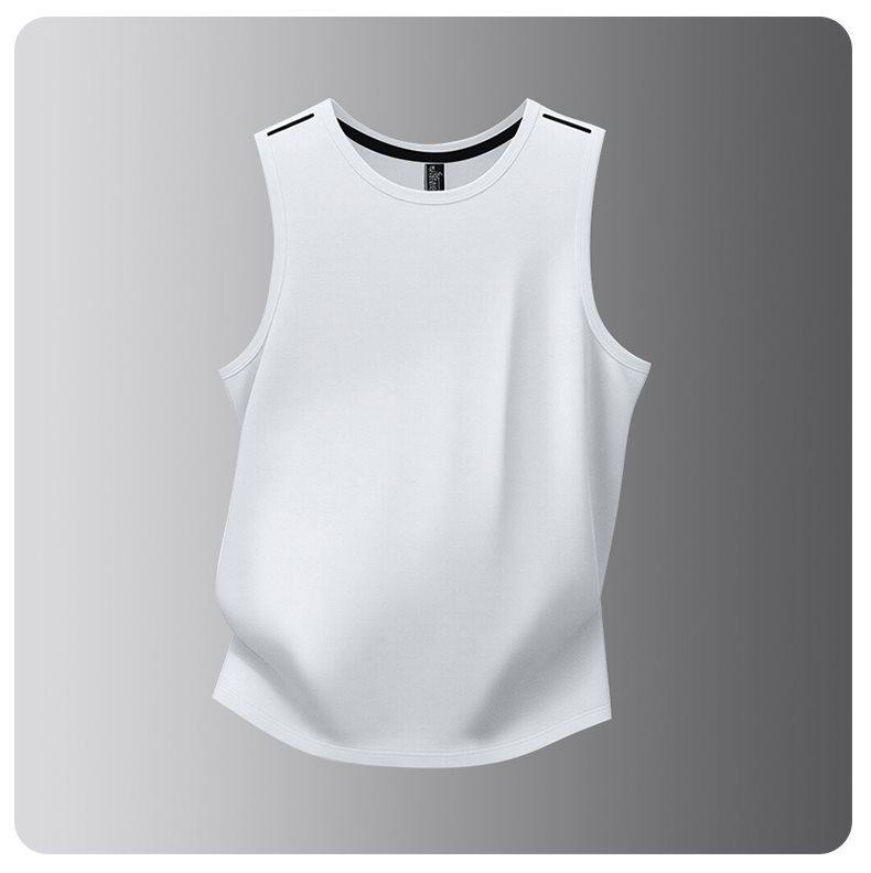 Ice Silk Quick-Dry Men's Trendy Sports Round Neck Tee - Summer 2026 Collection