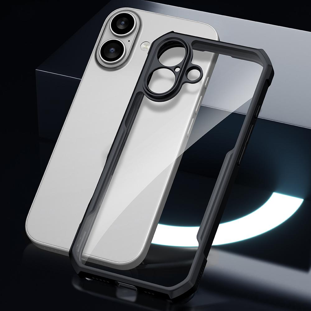 XUNDD For iPhone 17 Case Dropproof TPU+Acrylic Clear Back Phone Cover