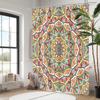 Mandala Muster Duschvorhang Badezimmer Duschvorhang Wasserdicht Mit 12 Haken Heimdeko Kostenloser Versand