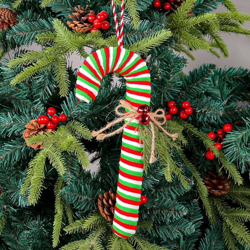 Set of 7 Stylish Festives Ornament Christmas Tree Decorative Pendant Hangings for Doorway and Window Embellishment