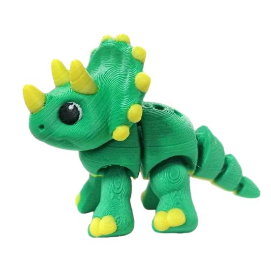 Articulated Dragon Keychain Cute with Movable Dinosaur Keyring Joints