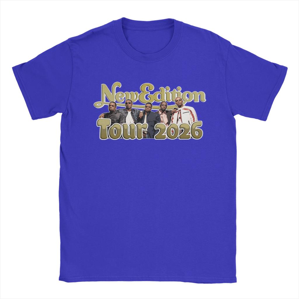New EEditions Way Tour 2026 TShirt Summer Harajuku TShirts Unisex Pure Cotton Round Neck Clothing ShortSleeved Vintage Tshirt