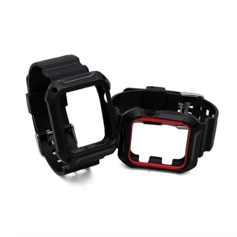 Stylish Apple Watch Tpu Band With Full Button Protection Durable And Fashionable