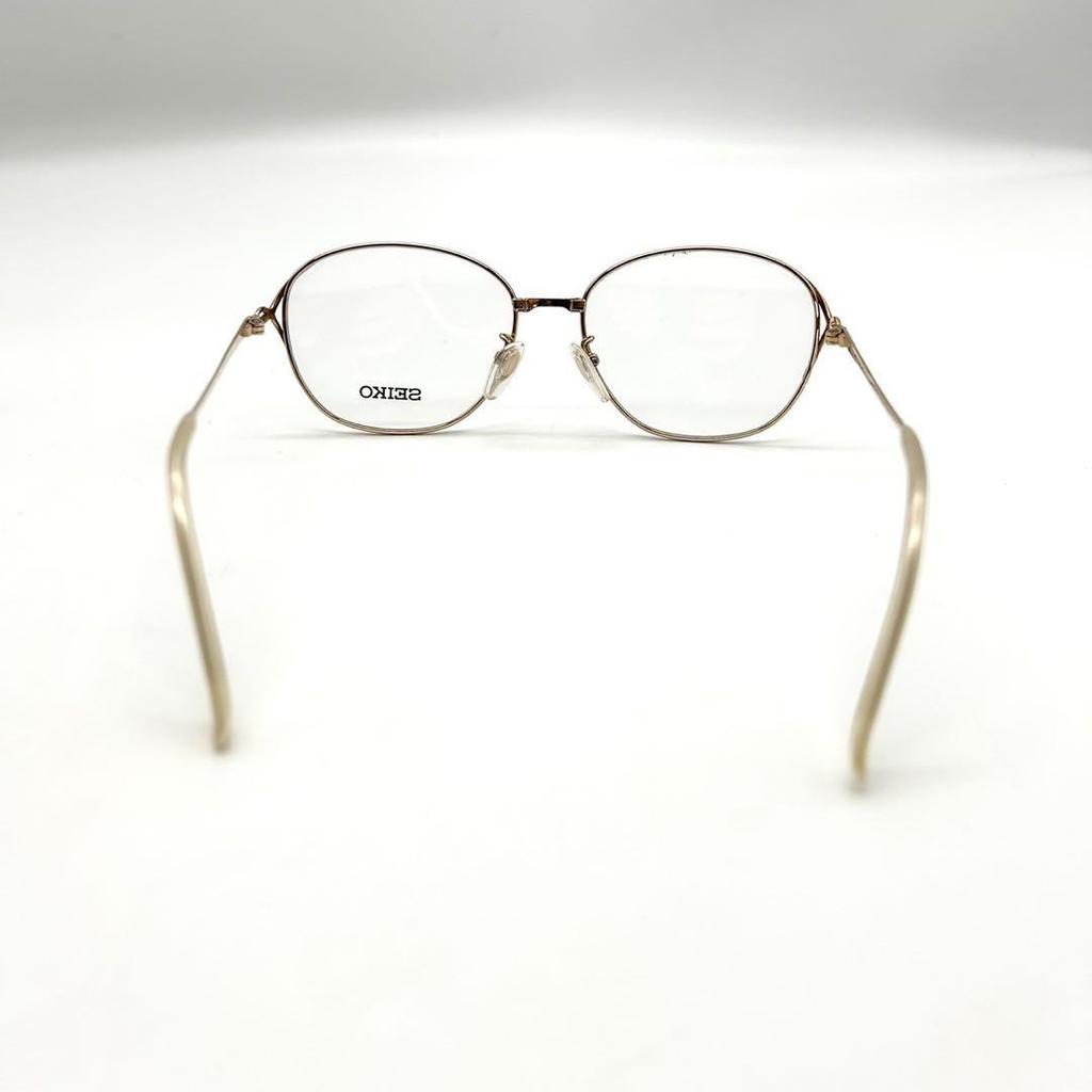 [USED] Seiko Eyeglasses, Eyeglass Frames, Old Vintage Fashion Glasses, Logo