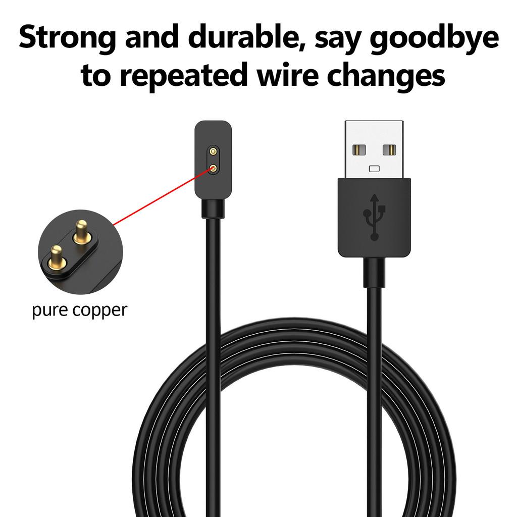 Charger Dock for Xiaomi Smart Band 9/ 8 Active/ 8 Pro Charging Cable Redmi Watch 6/5 Watch 4Watch 3 Lite/ Band 3 Replacement Chargers