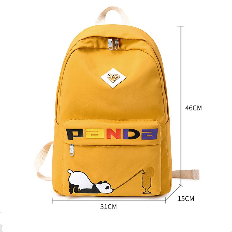 cute yellow backpacks for school