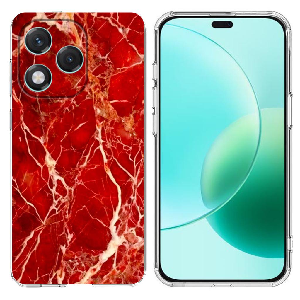 Pro Honor 400 Lite 5G Pouzdro Mramorový Vzor Potisk Měkký TPU Kryt na Telefon