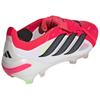 Adidas Predator Elite Ft Bequeme Passform Fg (Gummi Lange Stollen) Kunstrasen Stoff Fußballschuhe Unisex Fußballschuhe Weiß JS0380