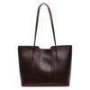 Premium sense retro large-capacity bag women's 2025 new fashion commuter bag shoulder bag popular tote bag