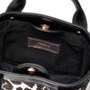 Cuco Leopard Print Jacquard 2-Wege Mini-Tragetasche 2353111040 Schwarz (210)
