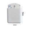 Plastic Remote Control Storage Box Wall Mount Remote Organizer Box Home Remote Control Holder