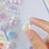 3D Relief Jelly Stickers Cartoon Animal Sticker Scrapbooking Diary Decor Stationery Phone Case Kawaii Stickers DIY Gift