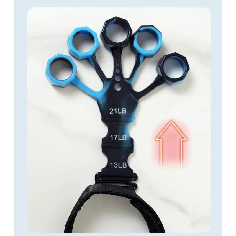 New Silicone Finger Trainer 5 Finger Wrist Stretcher Finger Strength Recovery Flexion and Extension Vein Trainer
