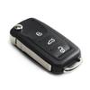 Flip Folding Remote Car Key Fob For VW Tiguan GOLF PASSAT Polo Jetta Beetle Hella 434MHz ID48 Chip 5K0837202AD