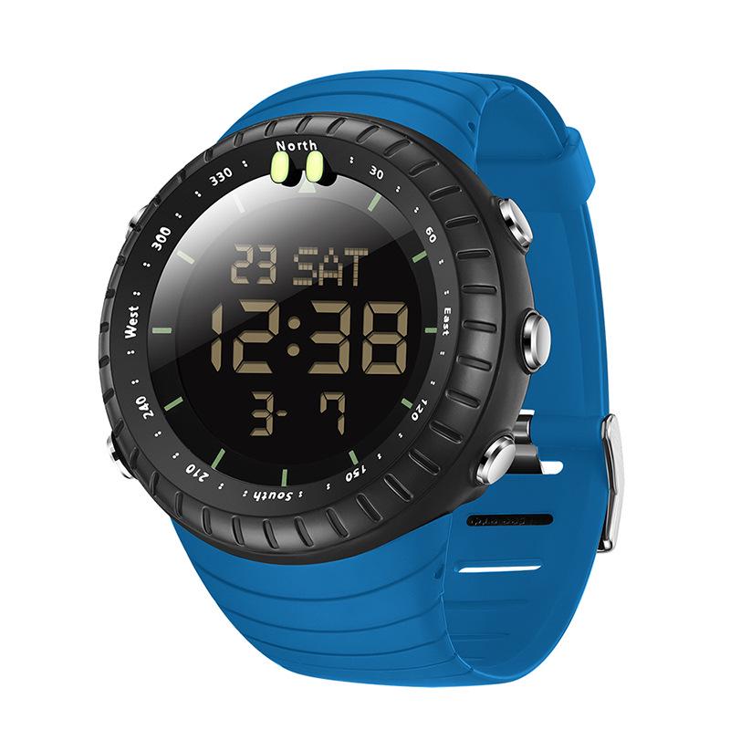 Sanda Cold Light Large Screen Waterproof Digital Sports Watch