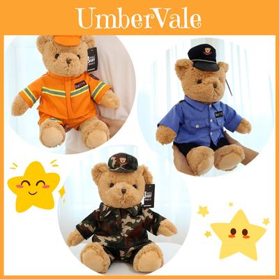 Cute Police Bear Plush Toy For Girls Soft And Cuddly Stuffed Animal For Bedtime Play Wholesale From Factory