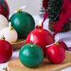4-9cm Spherical Candle Acrylic Mold Home Decor DIY Ball Shape Crafts Wax Making Supplies Plastic Molds Kit Holiday Party Gifts
