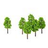 20 Pcs 70mm Scale Arctural  Model Trees Railroad Layout Garden Landscape Scenery  atures Tree Building Kits Toy for Kids   2