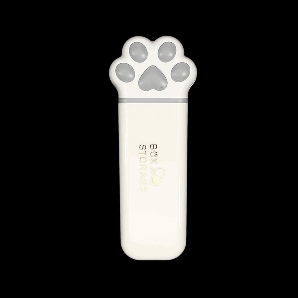 Mini Cat Claw Medicine Storage Box Portable Daily Pill Cases Container Organizer Travel Fish Oils Pill Dispenser Box