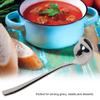 Irregular Table Serving Ladle Rustless Steel Basting Spoon Portioning Spoon  Side Dish Sharing