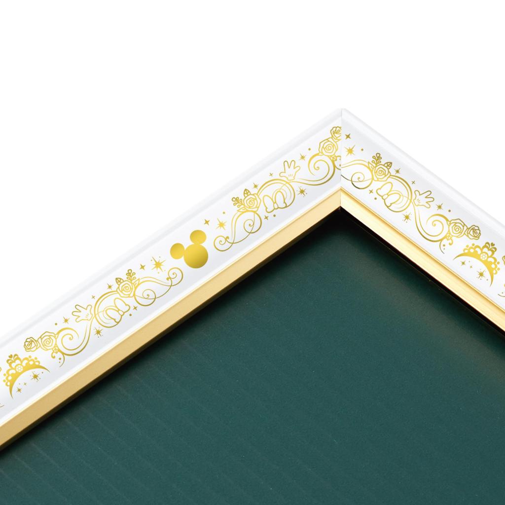 EPOCH Disney Puzzle Decoration Frame Pearl White X 75 Hanging String Puzzle Frame Picture Frame (50 Cm) (Panel No. 10)