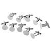 10 Blank 15mm Round Pad Finding Men CuffLink