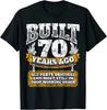 Funny 70th Birthday B-Day Saying Age 70 Year Joke Unisex T-Shirt