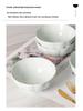Set of 4 Large Japanese-Style Pumpkin Cartoon Noodle Bowls - Cute & Personalized Tableware
