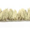 Ausgewählter hochwertiger goldbesprühter Gänsefederstoff mit 15-20 cm Bekleidung DIY Farbe Hochzeitszubehör Bekleidungszubehör