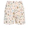 Shop   Women S elaStic waiSt emboSSed Character Lounge ShortS Pink Cha Wpt 20731