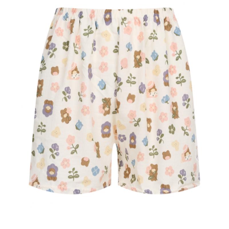 Shop   Women S elaStic waiSt emboSSed Character Lounge ShortS Pink Cha Wpt 20731