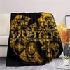Wu‑Tang Clan Flannel Blanket, High quality Comfortable for All Seasons, Home Decor, Warmth and Comfort