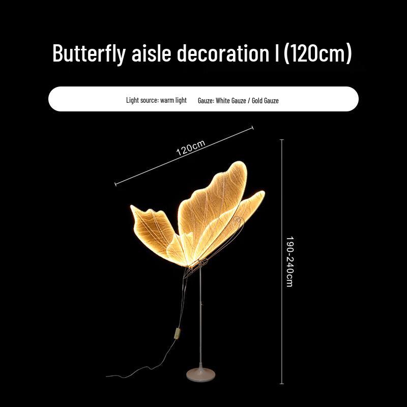 Светящееся Крыло Бабочки Декор для Свадьбы и Сцены