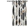 Bohemian Pattern Blackout Curtains, Custom-Made with Your Image, High-Precision Sun Protection, Thickened Polyester.