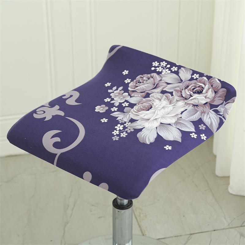 Elastic Bar Stool Covers Stretchable Chair Slipcover for Lifting/Rotating Chair Furniture Protector for Hotel/Office/Dining Room