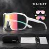 ELICIT New Men's UV400 Photochromic Cycling Sunglasses Women Sports Running Eyewear for Men Glasses Road Bike Bicycle Goggles 7