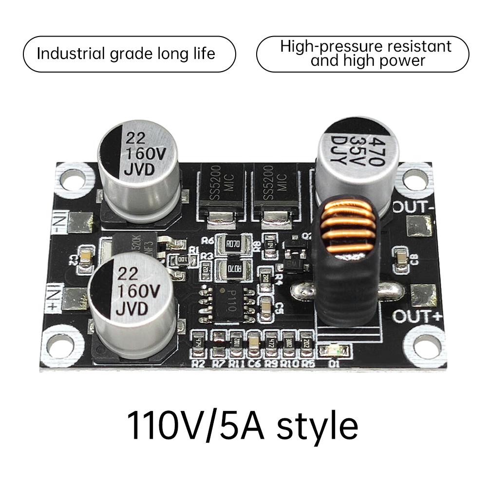 DC-DC High-power Step Down Power Supply Module Buck Converter Input 10-110V Fixed To 5V 9V 12V 24V Output