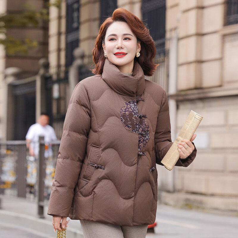 

YAYA Women s Short Winter Down Jacket for Mid-Aged L