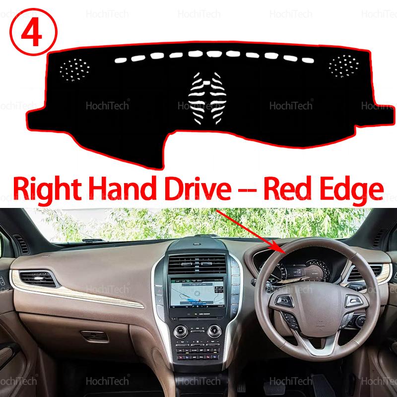 

For Lincoln MKC 2014-2019 Dashboard Cover Avoid Light Anti-Slip Anti-dirty Mat Pad Sunshade Dashmat Protect LHD RHD