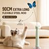 Suction Cup Base Electric Butterfly Cat Toy Electric Rotating Automatic Cat Toy  Pet Gifts