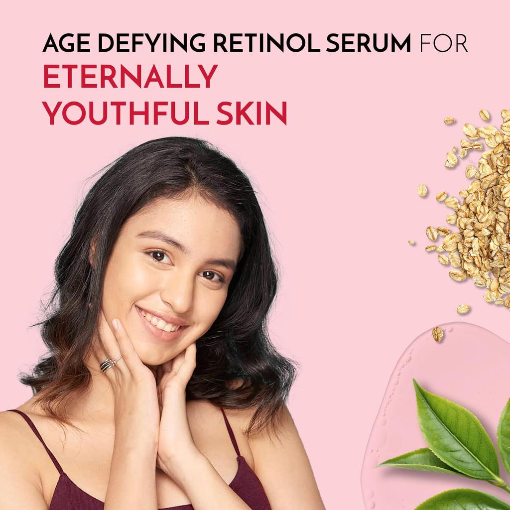 JOY Eternal Youth Retinol Face Serum 30ml Pack of 1 for Anti Ageing, Skin Firming, Hydration, and Daily Glow