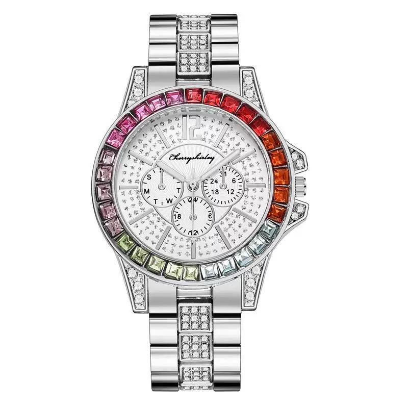 

Модные часы для мужчин и женщин, часы мужские, роскошные часы с бриллиантами, унисекс, кварцевые наручные часы серебряный