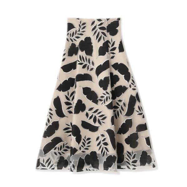 Jill by Jill Stuart Sea Flower Opal Flare Skirt