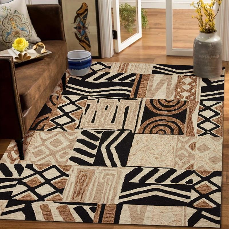Cartoon Tiger Area Rug Cute Animal Print Carpet Non-Slip Soft Floor  for Living Room Bedroom  Room Home Decor Rug