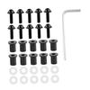 10pcs Motorcycle Windshield Bolts Nut Washers Universal Motorbike Fairing Mounting Kit