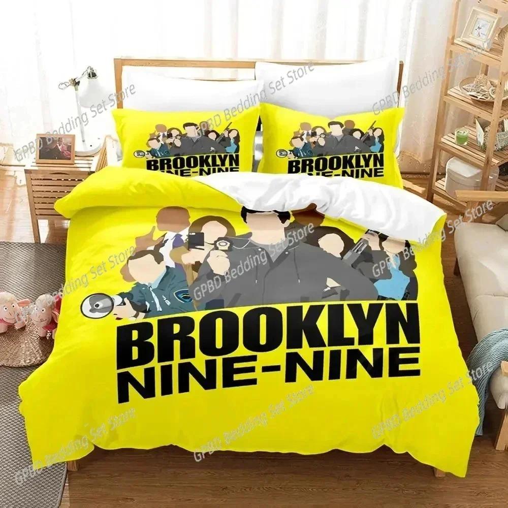 Print New Tv Brooklyn Nine-Nine Bedding Set Bedroom Soft Modern Bedspreads Comefortable Duvet Cover Quilt Cover And Pillowcase